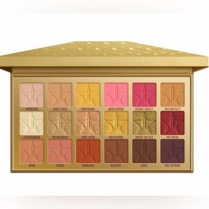 Jeffree Star Gold Blooded Eyeshadow Artistry Palette ~ 18 Shades NIB